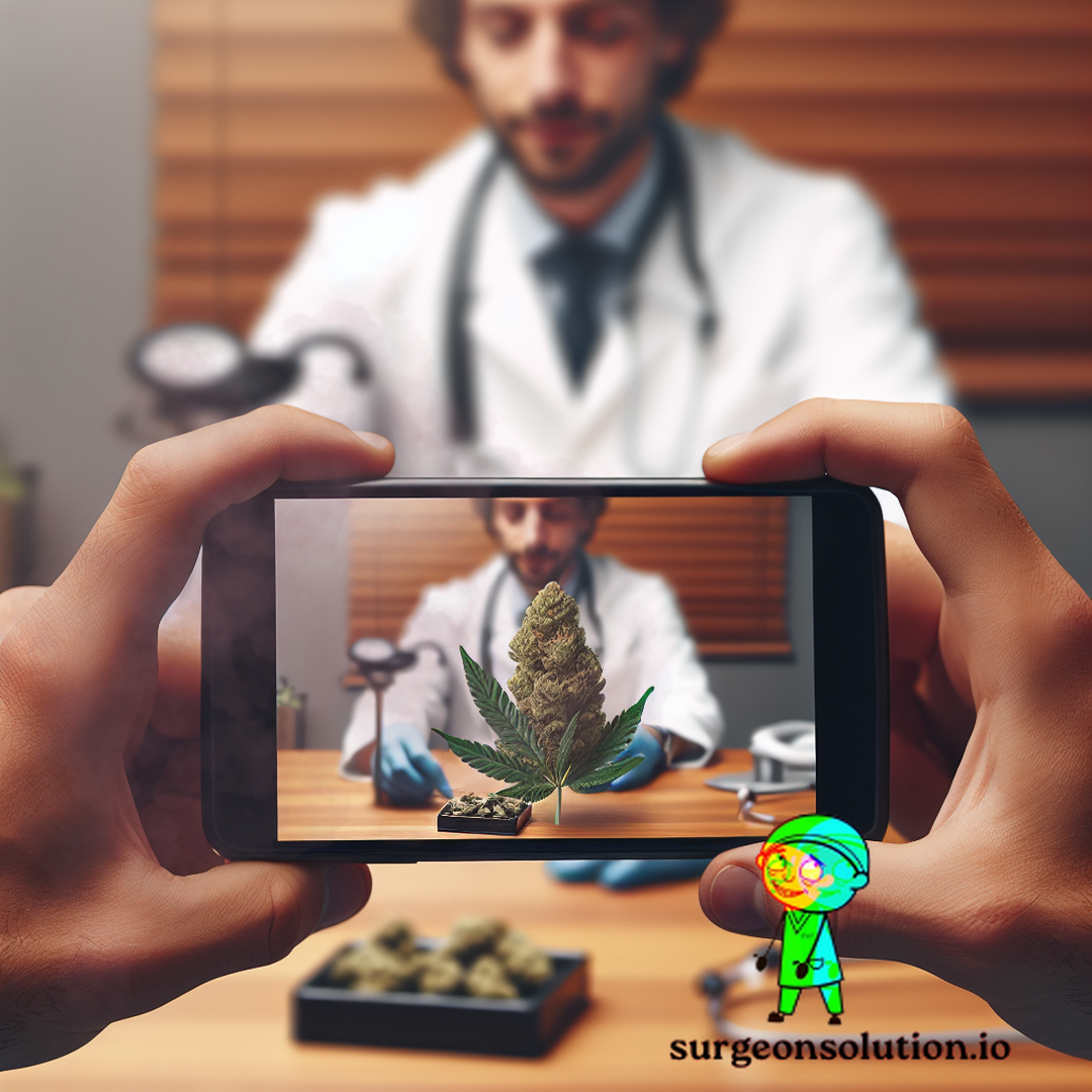 Editorial-style photo of THCV (“Diet Weed”) in daily life, candid lifestyle moment, natural light...