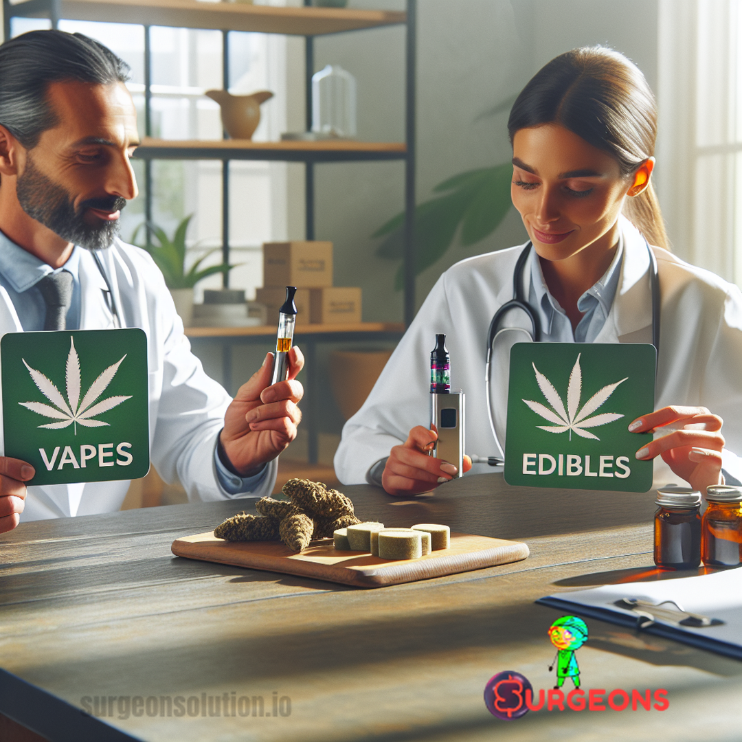 Hemp Vapes vs Edibles