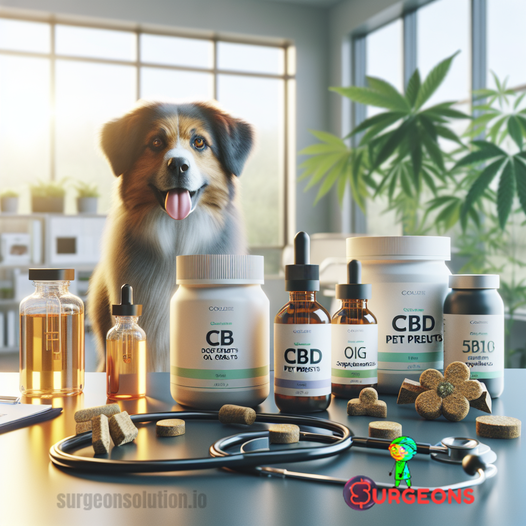 Professional wellness photography representing Best CBD Pet Products 2026 - Dog Treats Oils and S...